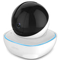Wireless HD dome camera with 3.6mm lens, 1080p resolution, and infrared night vision for indoor security