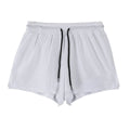 Men's quick-drying nylon summer shorts in black sports leisure style