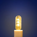 LED baby night light with USB cable showing white and warm light options