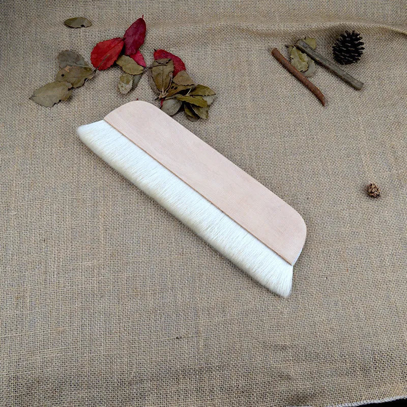 Wool brush art mounting paste board for shading in picture colour with size options