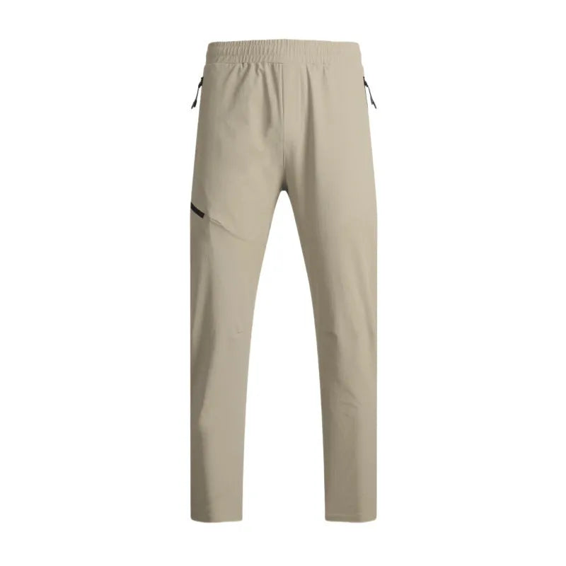 Men's waterproof quick-drying nylon workout trousers with elasticated mid-waist in multiple colour options