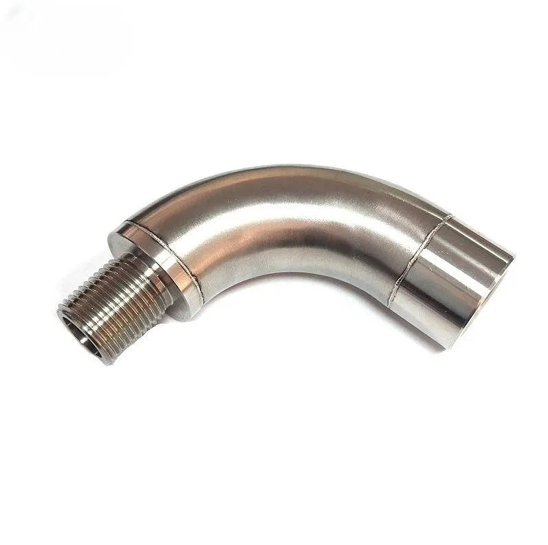 Automotive M18 x 1.5 temperature sensor adapter flow valve component with finishing grade machining