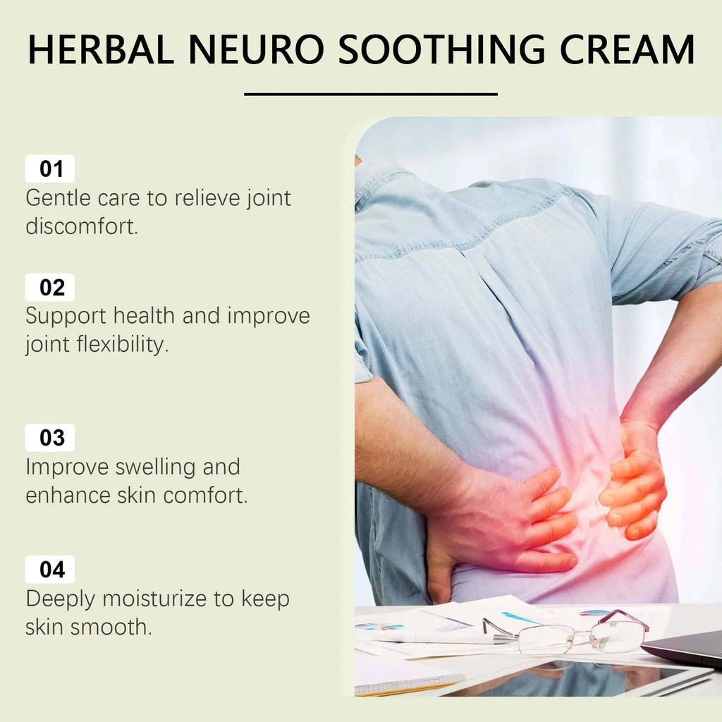 Improve Comfort external body care cream 100g tube with botanical ingredients for muscle and joint relief