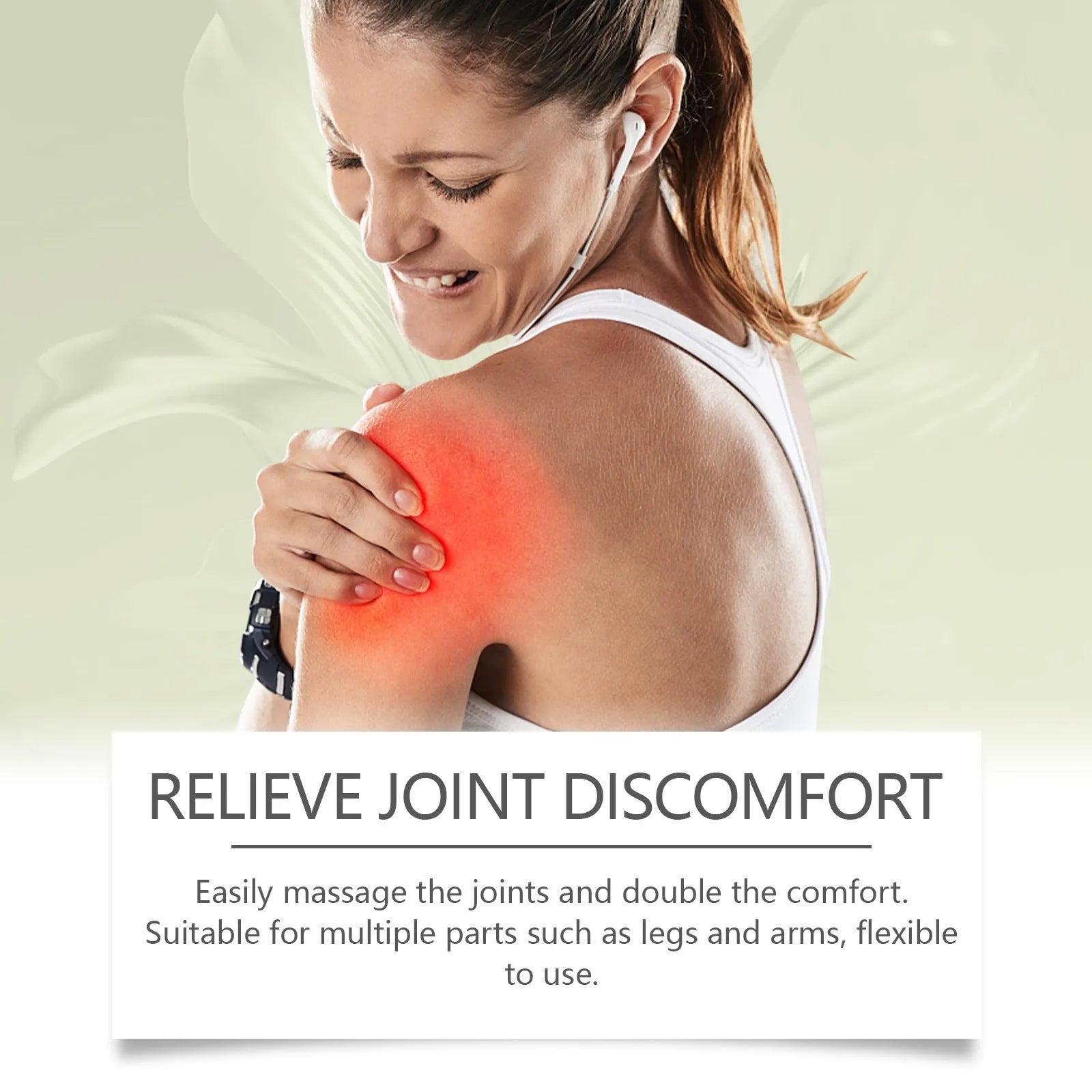 Improve Comfort external body care cream 100g tube with botanical ingredients for muscle and joint relief
