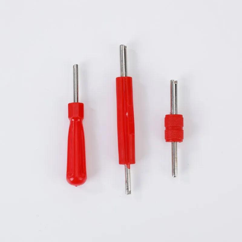 Single-head aluminium alloy twist valve wrench with chrome-plated finish
