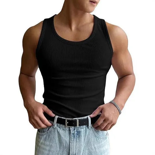Men's tight fit polyester workout T-shirt with wool lining in multiple colours