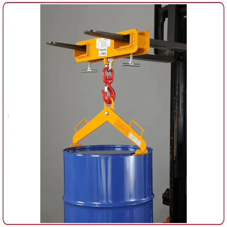 MK forklift hook with rotatable mechanism and safety locking device for 25T capacity material handling