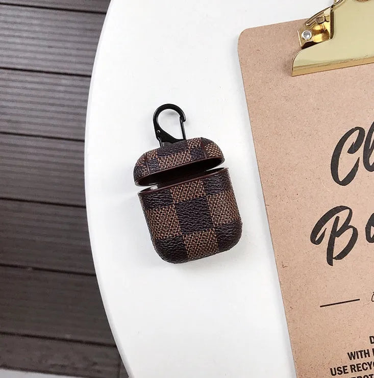 iPhone XS Max plastic hard-shell case with anti-lost hook in grid pattern design