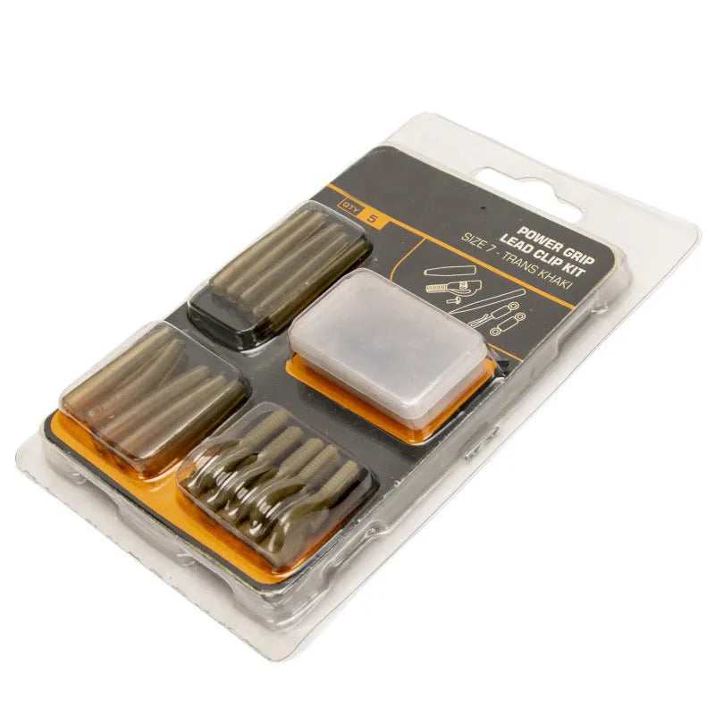 Tobly European carp fishing accessory set with 30 pieces including anti-winding pipes and threaded hoses