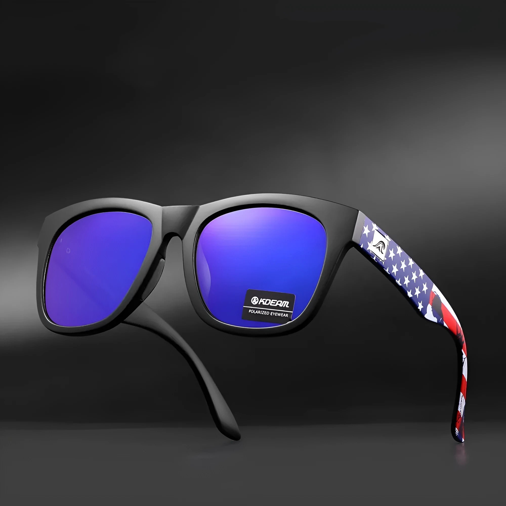 TAC lens polarised sunglasses with thickened PC frame in multiple colour options