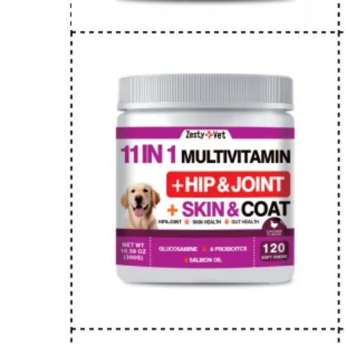 Health supplement container with 120 capsules for daily nutritional support