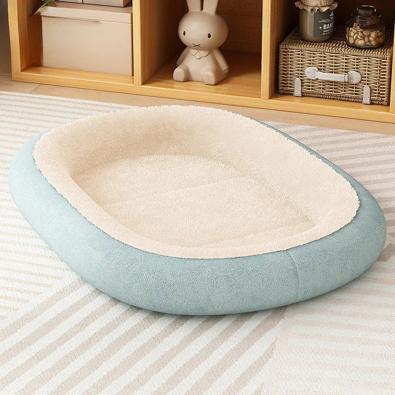 Thickened pet kennel for small dogs with removable washable cover in grey colour