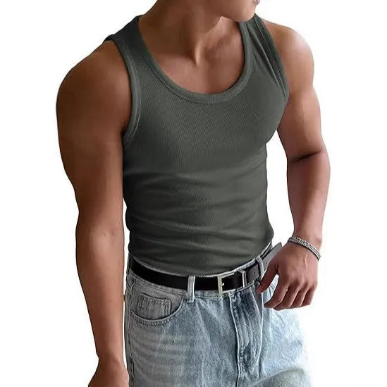 Men's tight fit polyester workout T-shirt with wool lining in multiple colours