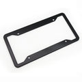 Aluminium alloy stainless steel vehicle licence plate frame in black, silver, and grey colour options.