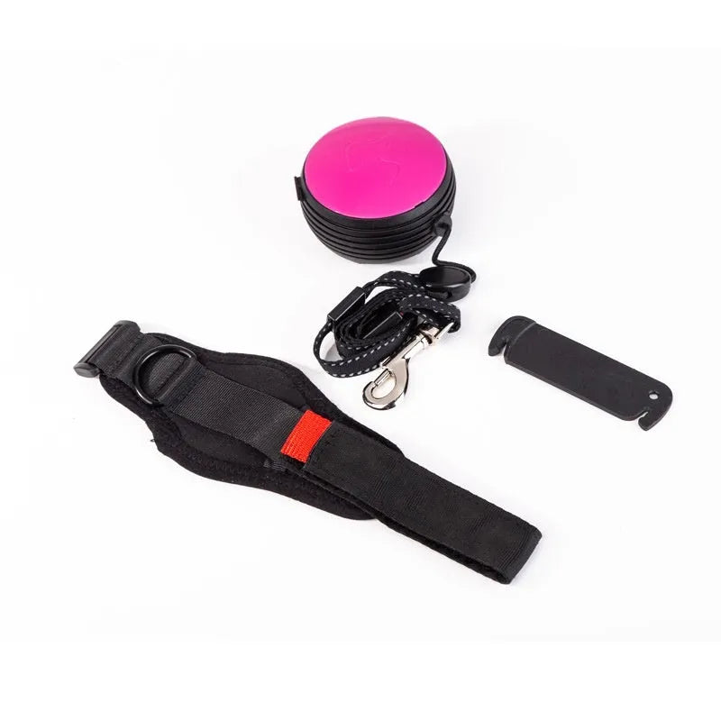 3-metre explosion-proof automatic retractable dog leash in six colour options