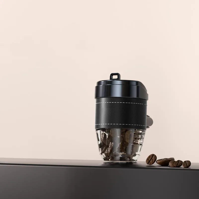 Solid plastic car air freshener shaped like a coffee cup in various colours.
