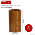 Wild bamboo chopsticks holder in a creative style, showing its portable tube design for utensil storage.
