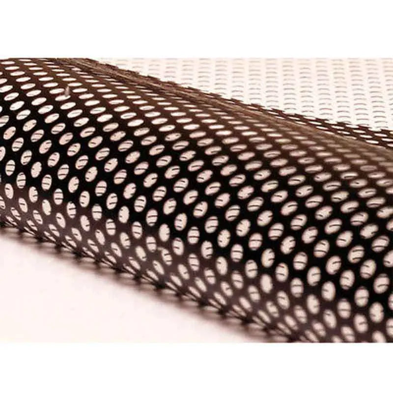 Plastic perforated colour changing film roll measuring 30 cm by 106 cm.