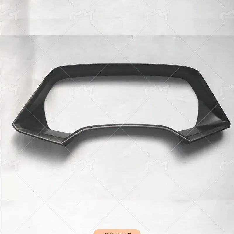 ABS plastic dashboard decorative frame for BMW X5L in carbon fibre and peach wood finishes