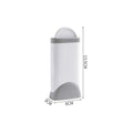 Electrostatic hair removal brush with ABS handle and polyester yarn head in two sizes L and S for pet hair and lint removal