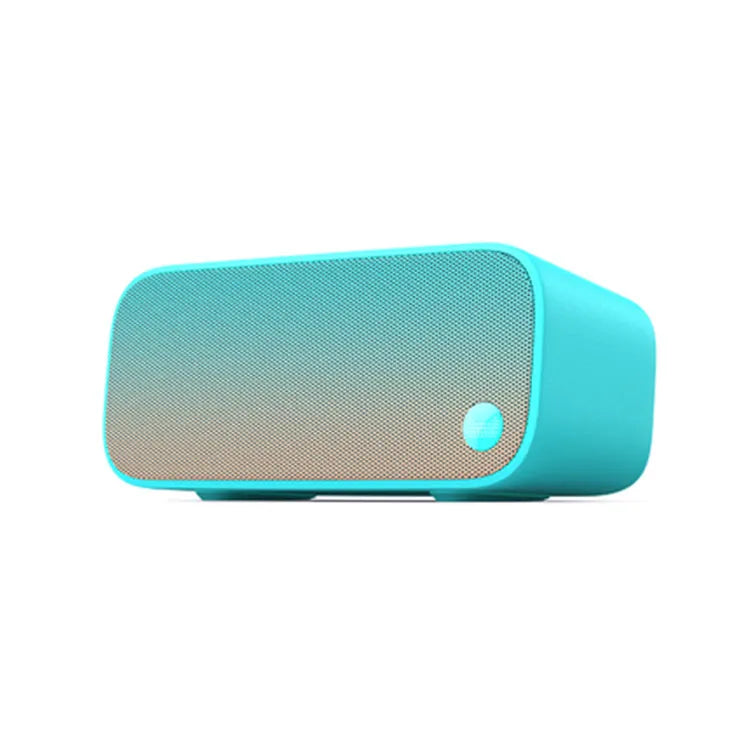 Elf Sugar Cube AI Smart WiFi Speaker in blue, green, red, or white colour options