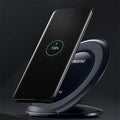 Qi wireless charging pad for Galaxy Note Edge with LED indicator in black or white colours