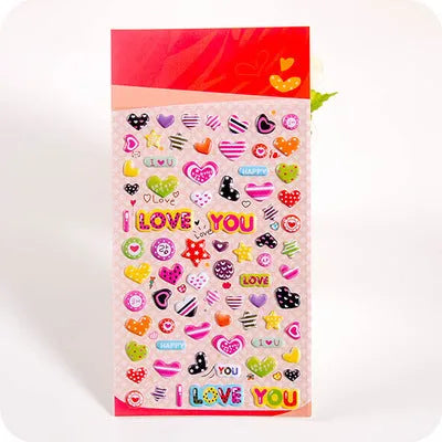 Cartoon three-dimensional bubble sticker featuring an alpaca design on a white background
