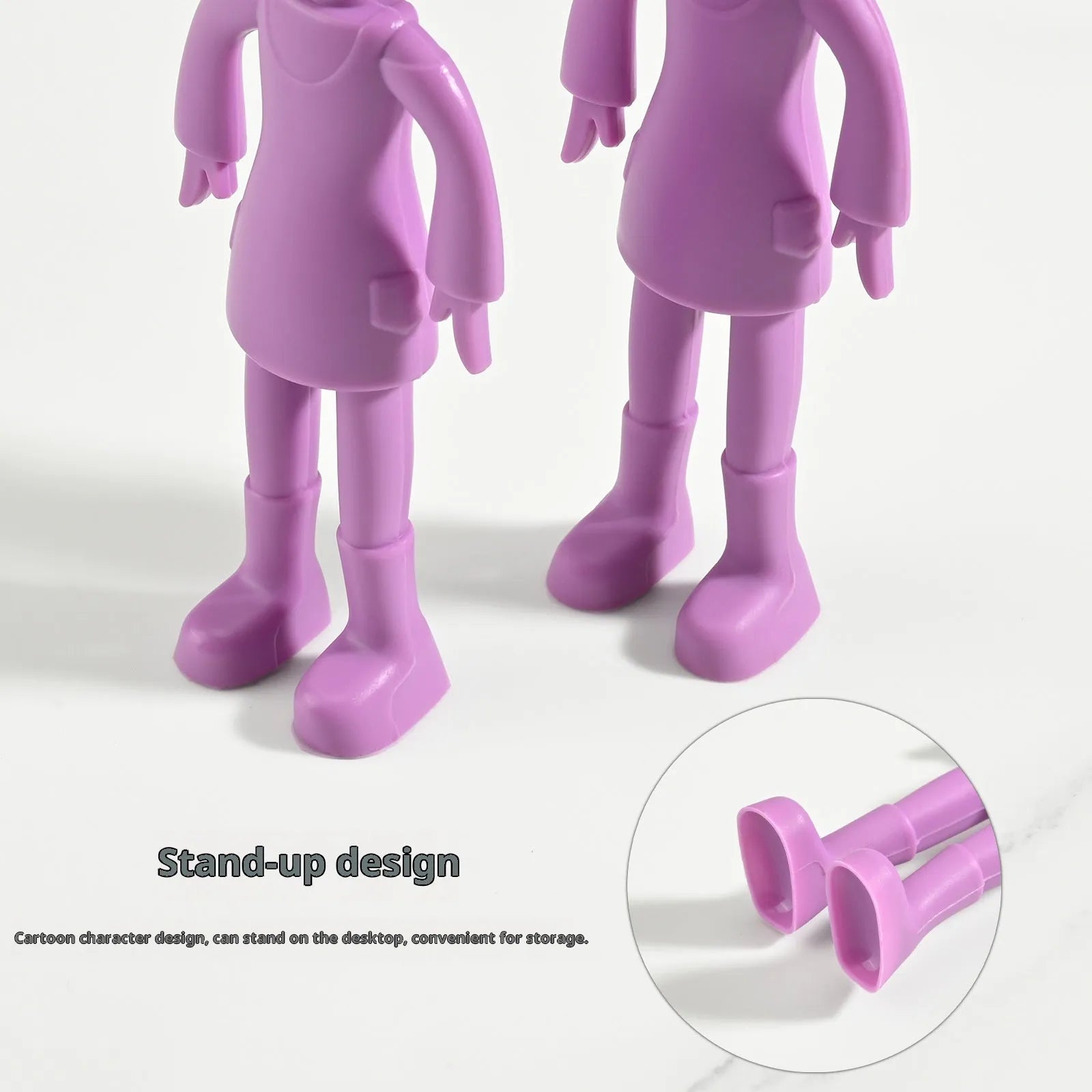 Children's baking silicone tools five-piece set with irregular shapes in box packaging