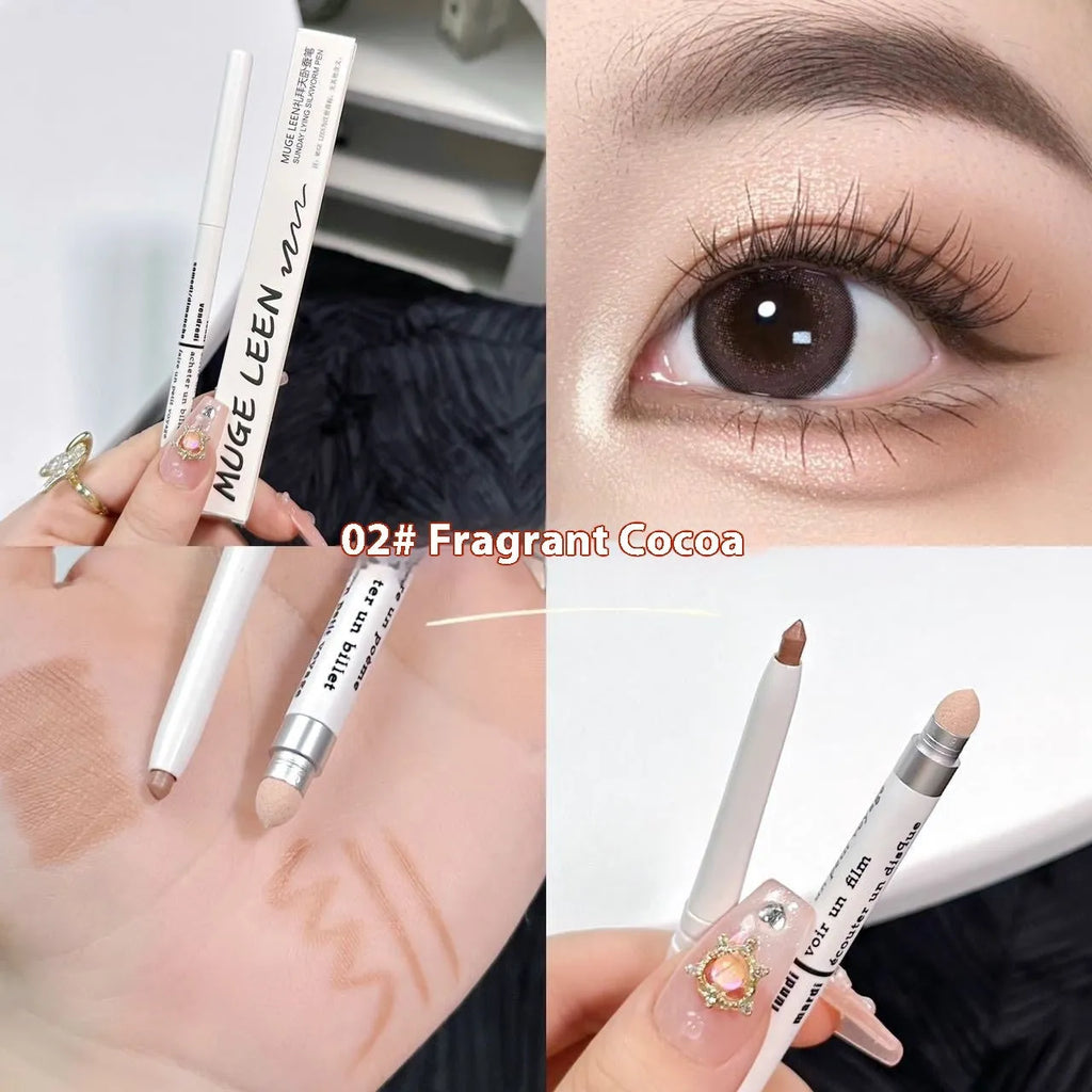Highlight Brightening 2-in-1 Waterproof Eyeliner Pen in six colour options for eye makeup.