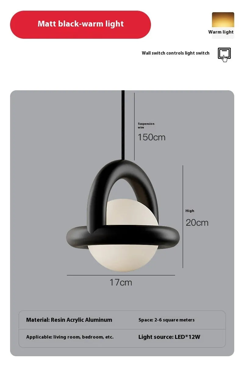 Danish designer hanging line pendant lamp in a matte finish with a Nordic style