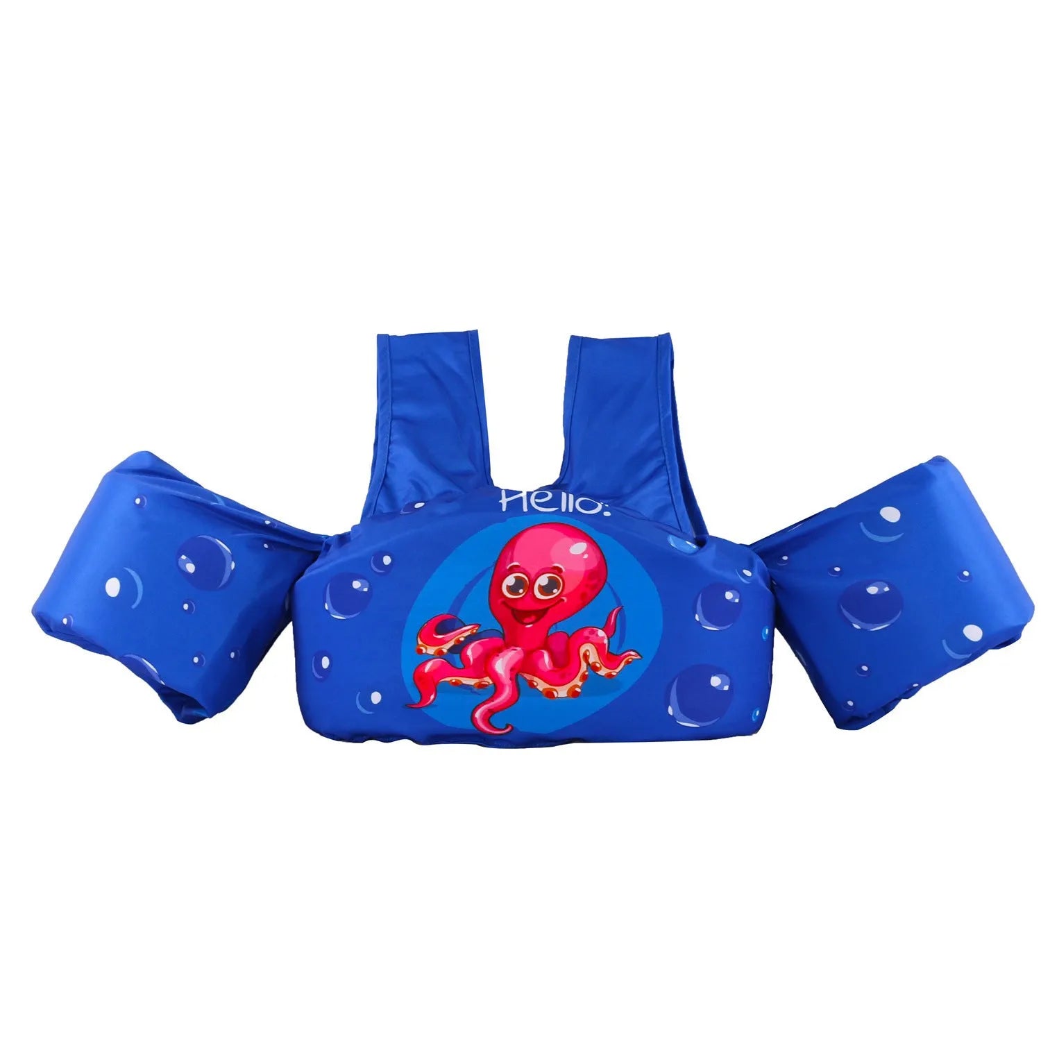 Cartoon-themed children's inflatable armband swimming ring in multiple colour patterns including blue crab and watermelon pineapple designs