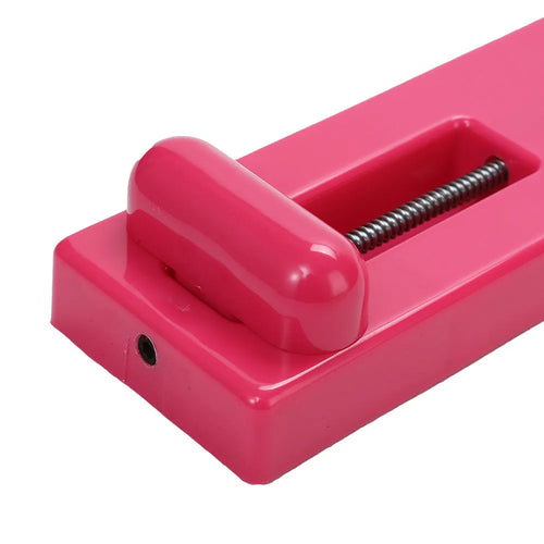 Ballet rotation foot trainer in pink and white colours for dancer flexibility and small muscle strength development