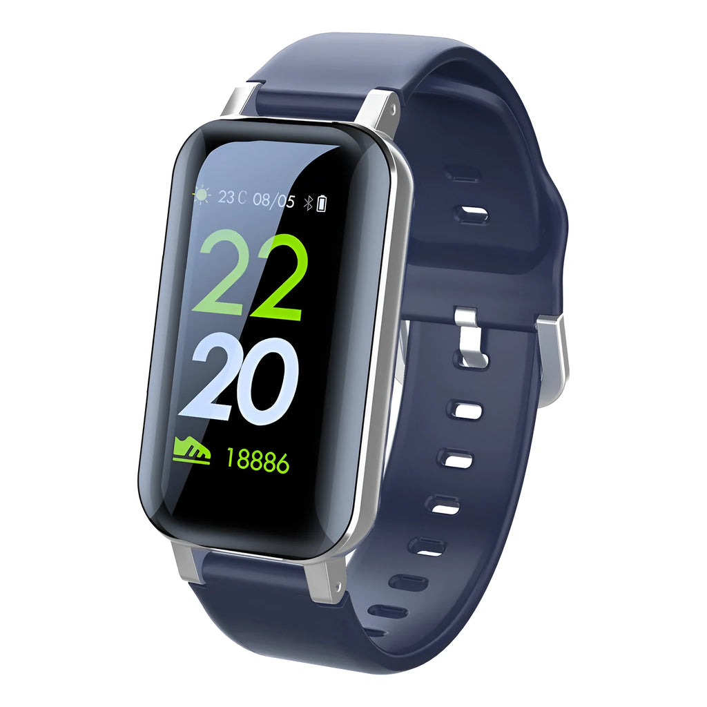 Call Bracelet smart wristband showing heart rate monitoring and wireless call functionality