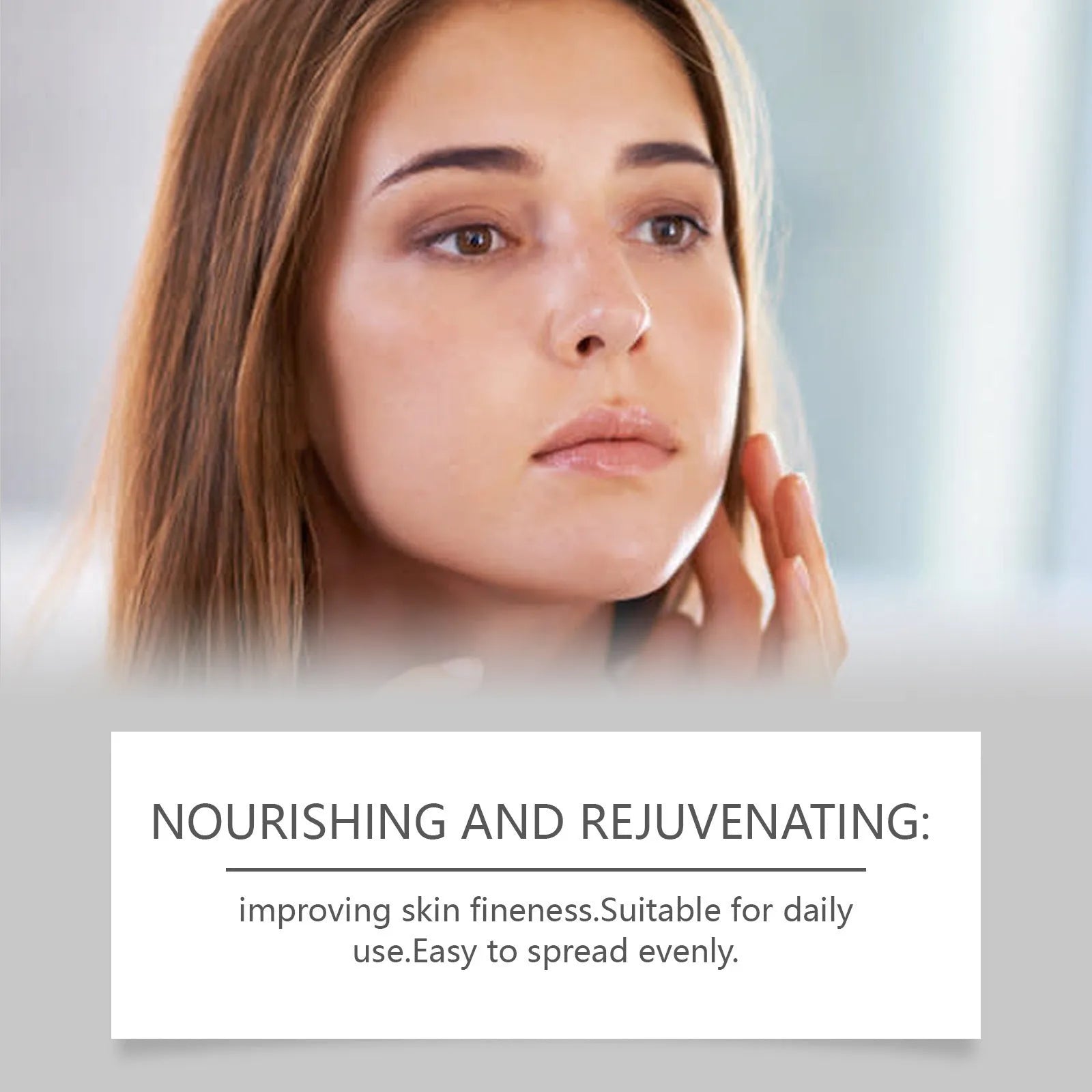 Not oily moisturizing refreshing isolation protective cream 70g jar with collagen and coffee extract