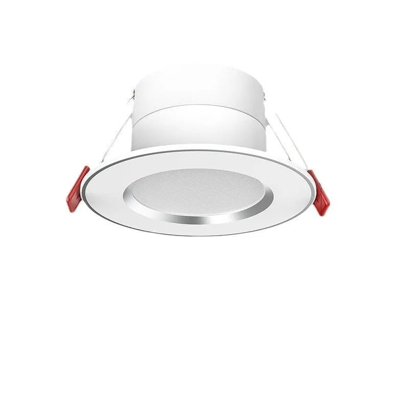 LED downlight recessed ceiling light aluminium ring 3W 5W 7W 50-65mm cut-out white warm variable colour