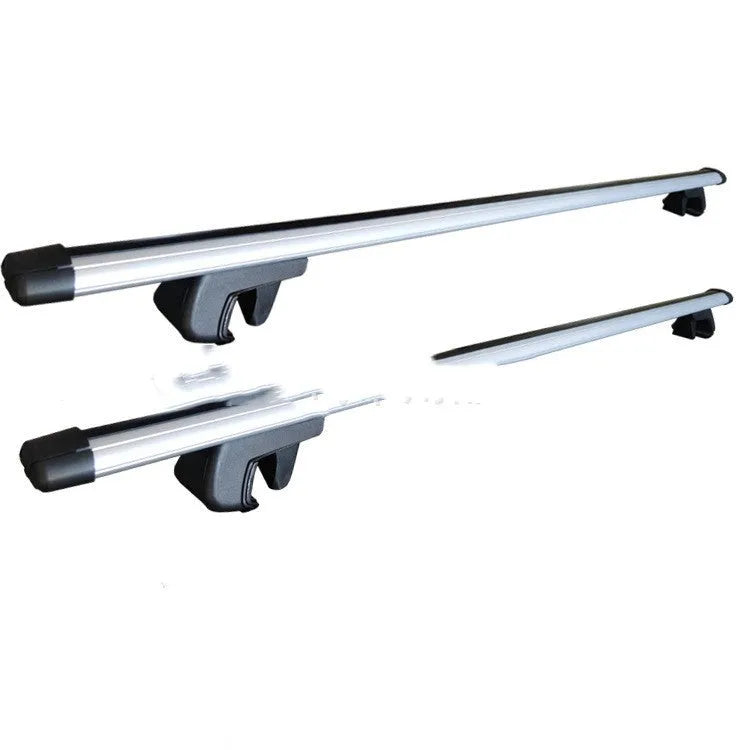 GM SUV alloy roof rack crossbars with adjustable length for 75kg luggage capacity