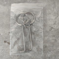 Two alloy wrench tools in a portable set for household repairs