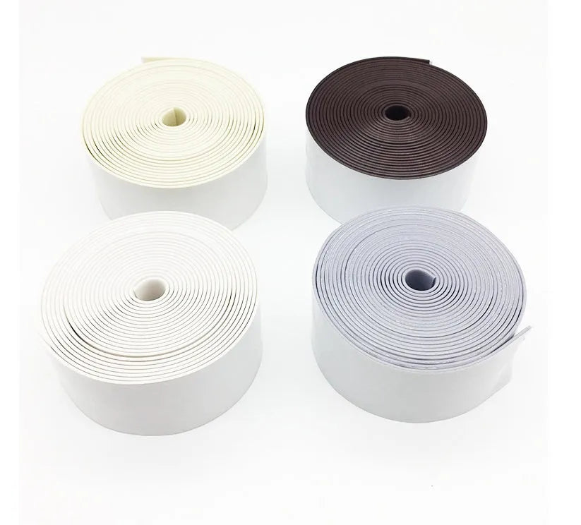 PVC wall corner protection sticker 3.8cm wide x 3.2m long, waterproof, mildproof, anti-collision strip for kitchen