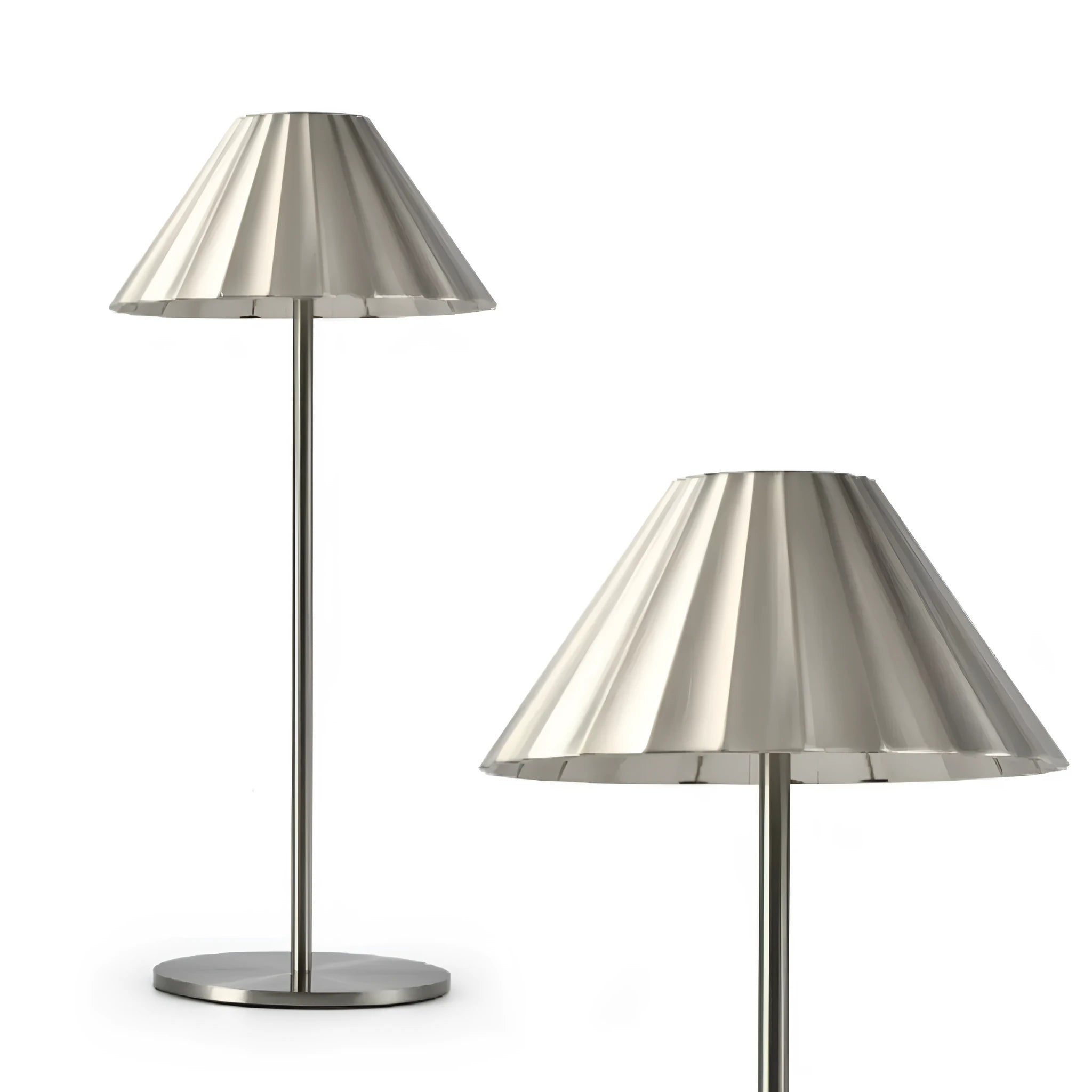 Alloy LED desk lamp with touch dimming control and USB-C charging in available colour options