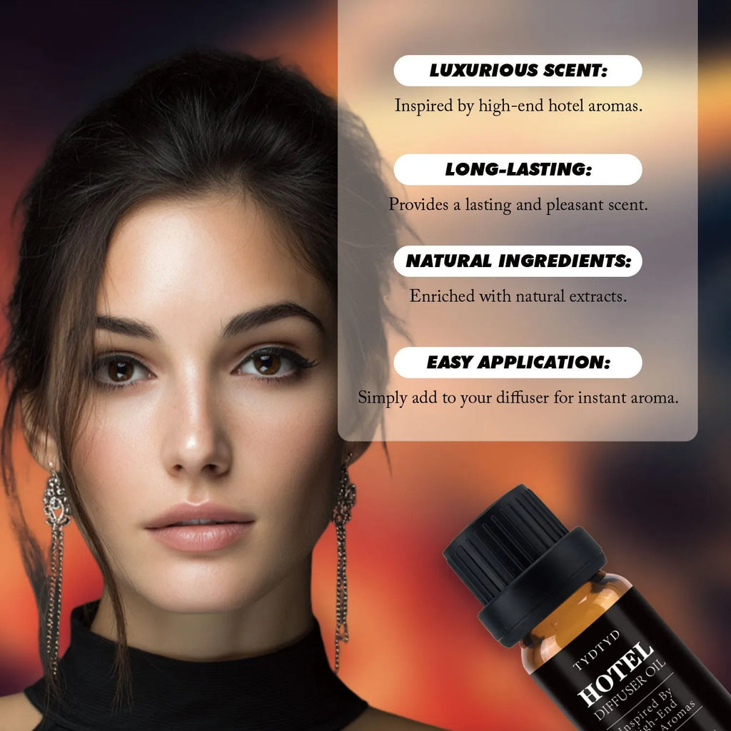 10ml bottle of natural plant fragrance essential oil for diffusers and blending