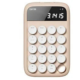 Liquid foundation colour wireless mechanical keyboard set with mouse, lamp, and calculator