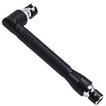 L-type double-headed socket wrench with 10 steel screwdriver bits on workbench
