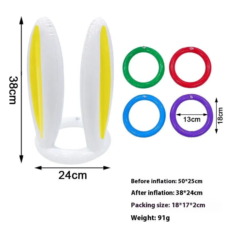 Ghost festival inflatable octopus ferrule throwing toy in multiple colour options for teenagers