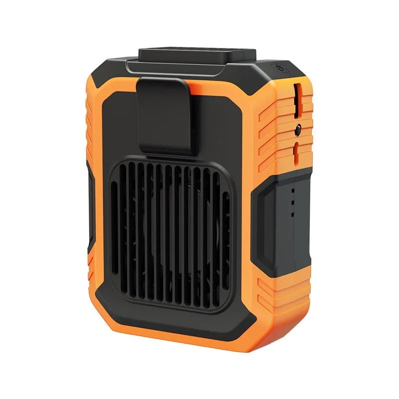 Wrist hanging fan with LED light and USB charging port in multiple colour options