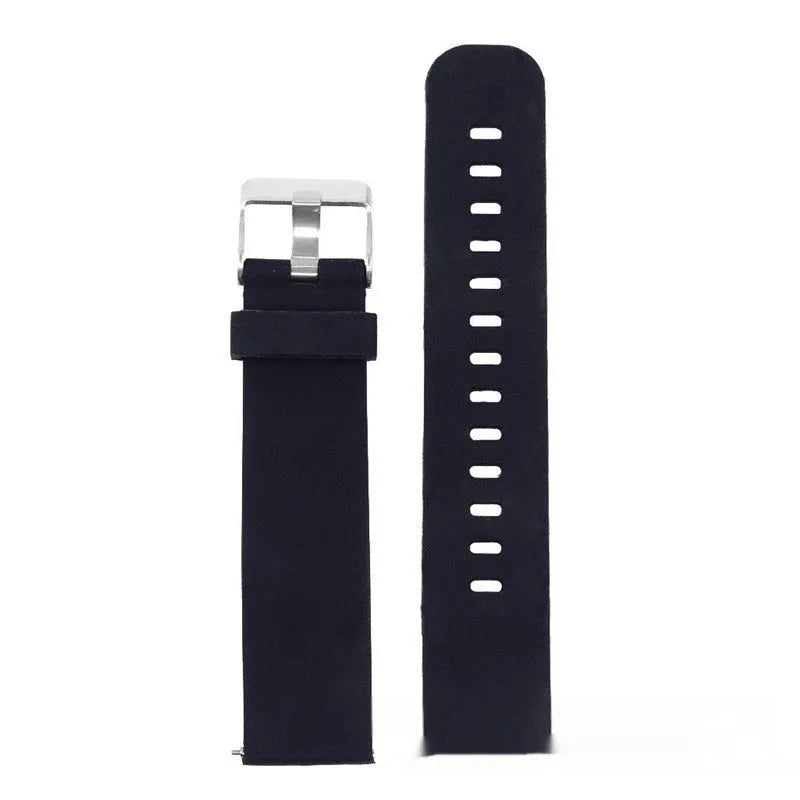 Jiaming Forerunner 245 silicone watch strap in seven colour options with straight buckle closure