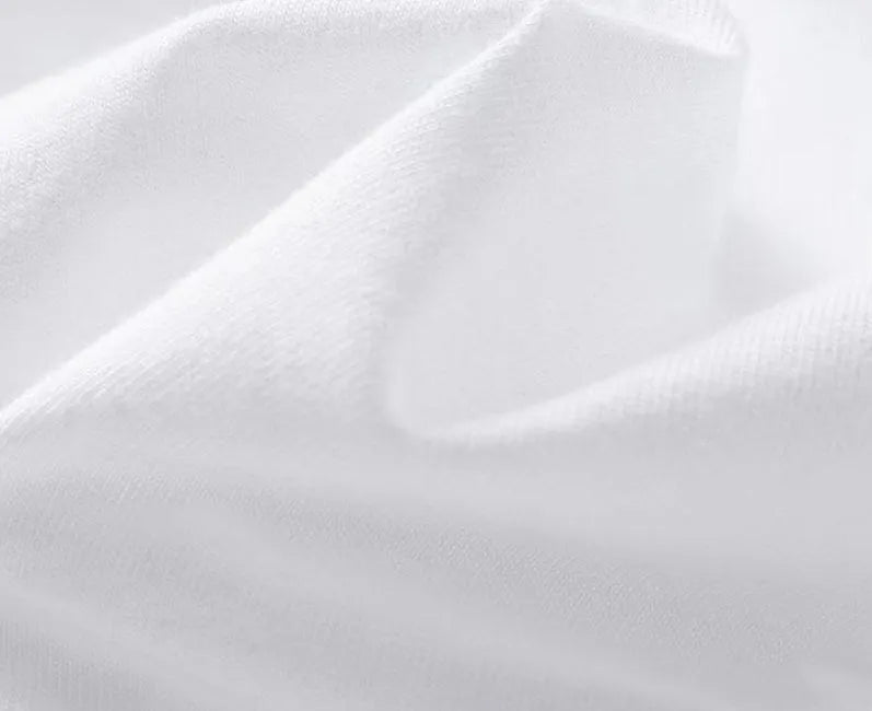 Men's black and white loose-fit pure cotton short sleeve casual shirt on a hanger.