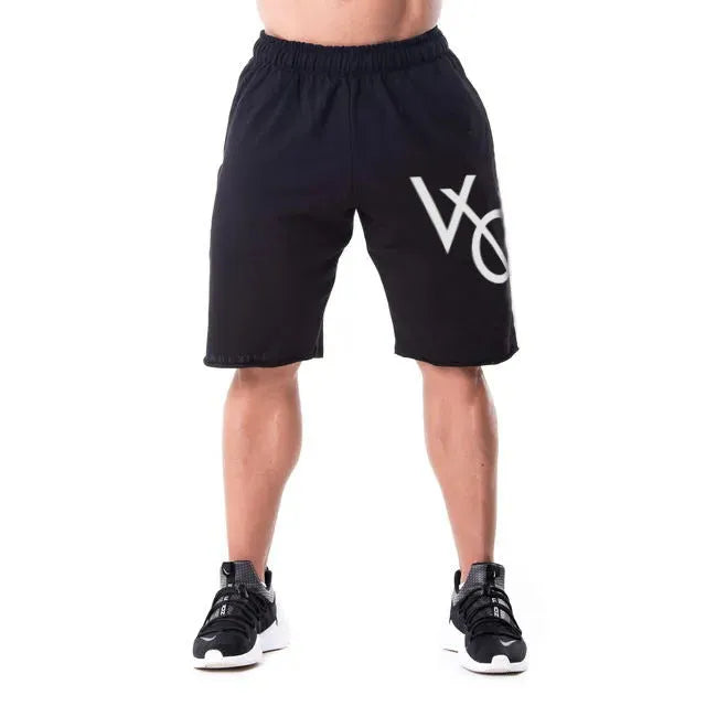 Men's Sports Fitness Running Five-point Pants Casual Cotton Blend Shorts for Adult Male in Black Light Grey with Adjustable Waist and Loose Fit for Spring Summer Autumn Winter Suitable for Running and Sports Leisure Activities M to XXL Sizes Available