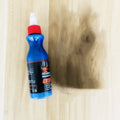 Small blue 10ml automotive scratch repair bottle with integrated applicator brush