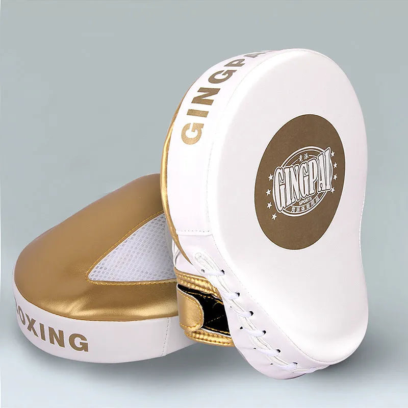 Vertical gold PU baffle target for boxer and martial arts training practice