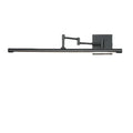 Modern simple style LED illuminated bathroom mirror cabinet in Sand Black or Sand White finish.